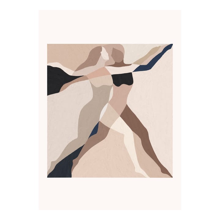 Two Dancers -juliste - 30 x 40 cm - Paper Collective
