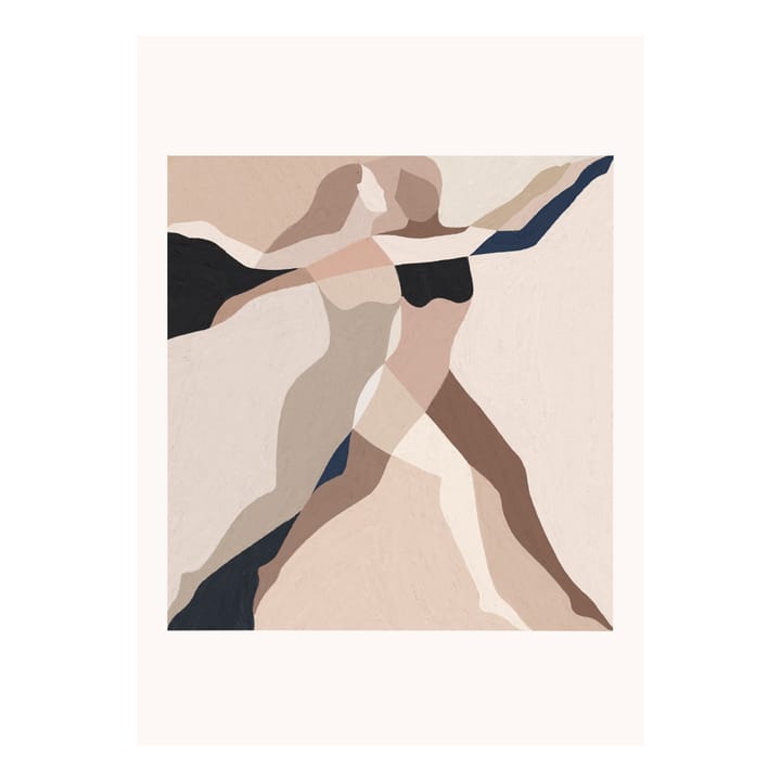 Two Dancers -juliste - 50 x 70 cm - Paper Collective