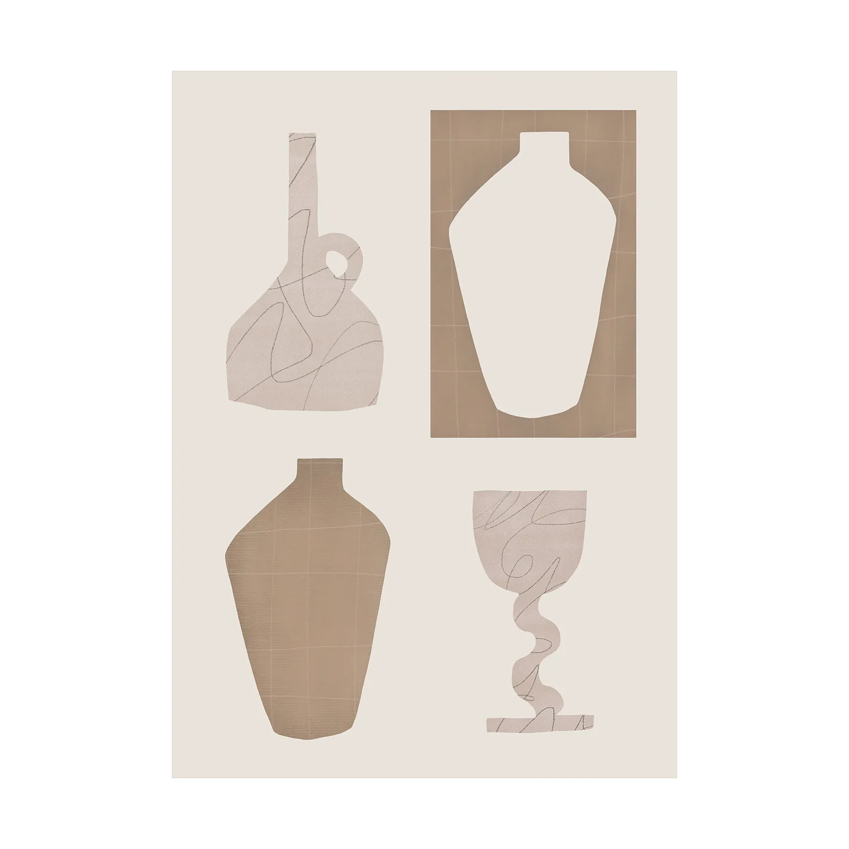 Vessel 01 juliste, 30x40 cm Paper Collective