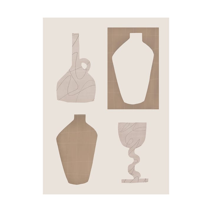 Vessel 01 juliste - 50x70 cm - Paper Collective