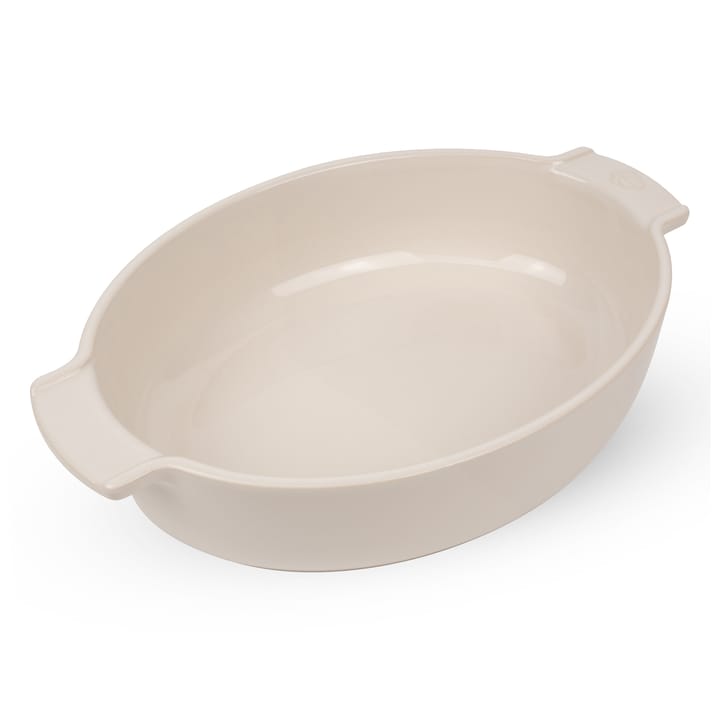 Appolia keramiikkavuoka ovaali 31 cm, Valkoinen Peugeot