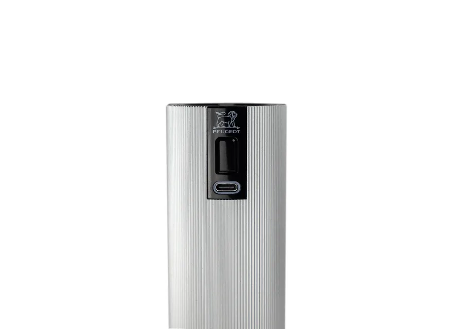 Line sähköinen maustemylly 2-pakkaus, Carbon-aluminium Peugeot