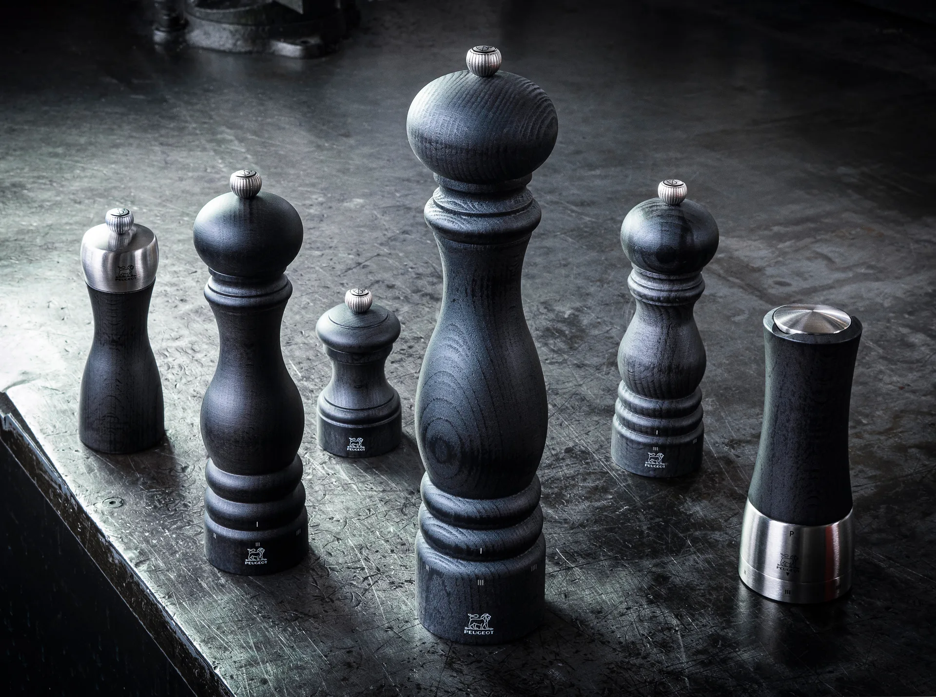 Paris u'Select Z suolamylly 18 cm, Grafiitti Peugeot