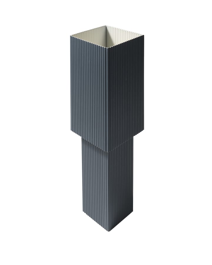 Romb Mini kannettava -pöytävalaisin 19 cm, Blue stone Pholc