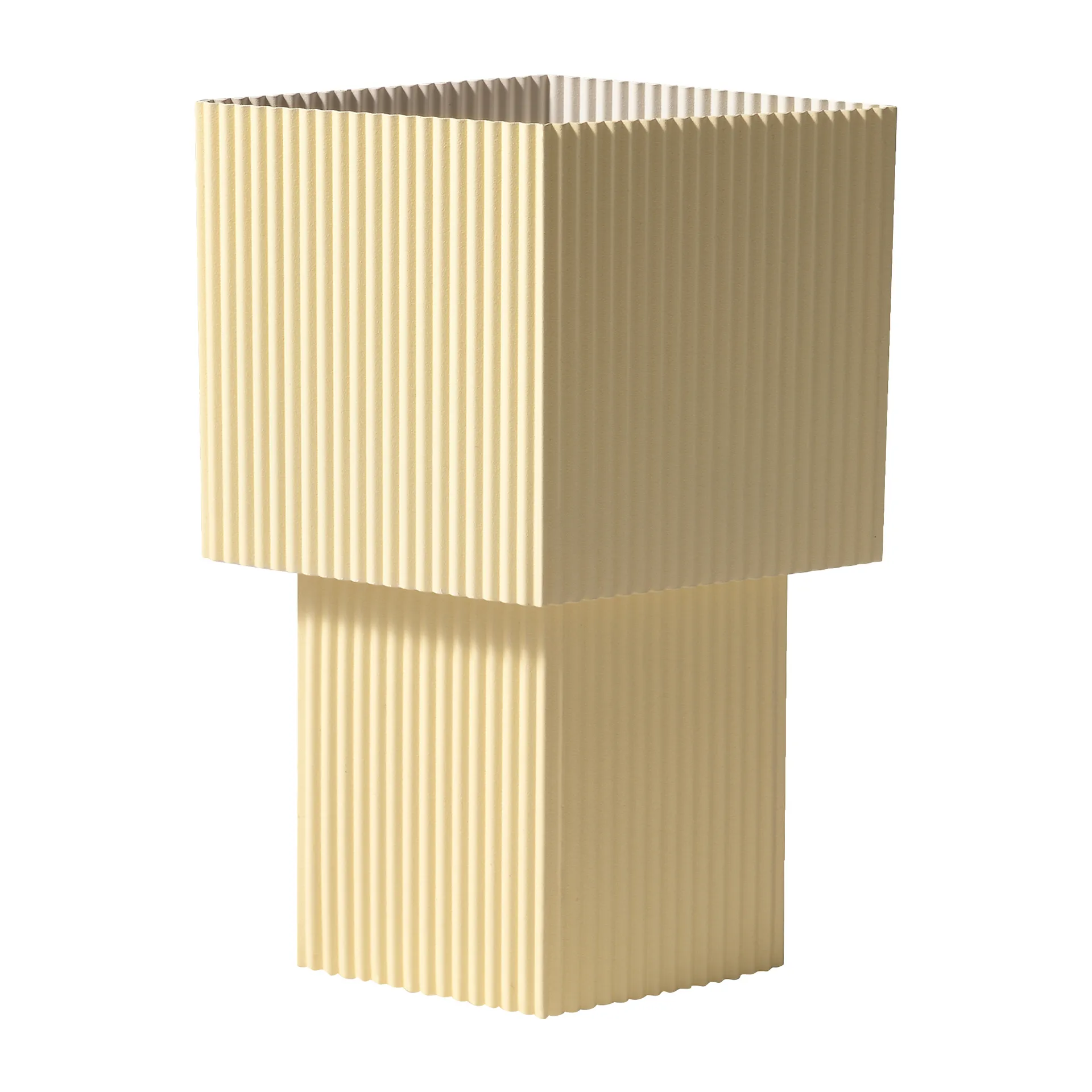 Romb Mini kannettava -pöytävalaisin 19 cm, Vanilla Pholc