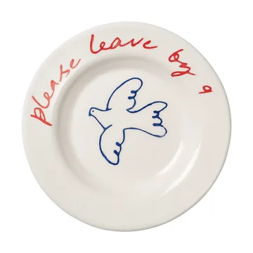 Bird Tapas lautanen - Sininen, 15 cm - Pick a Poppy