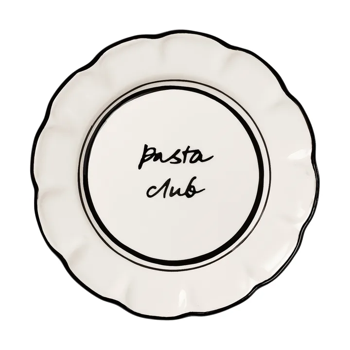 Bistro-salaattilautanen - Black, 21,5 cm - Pick a Poppy