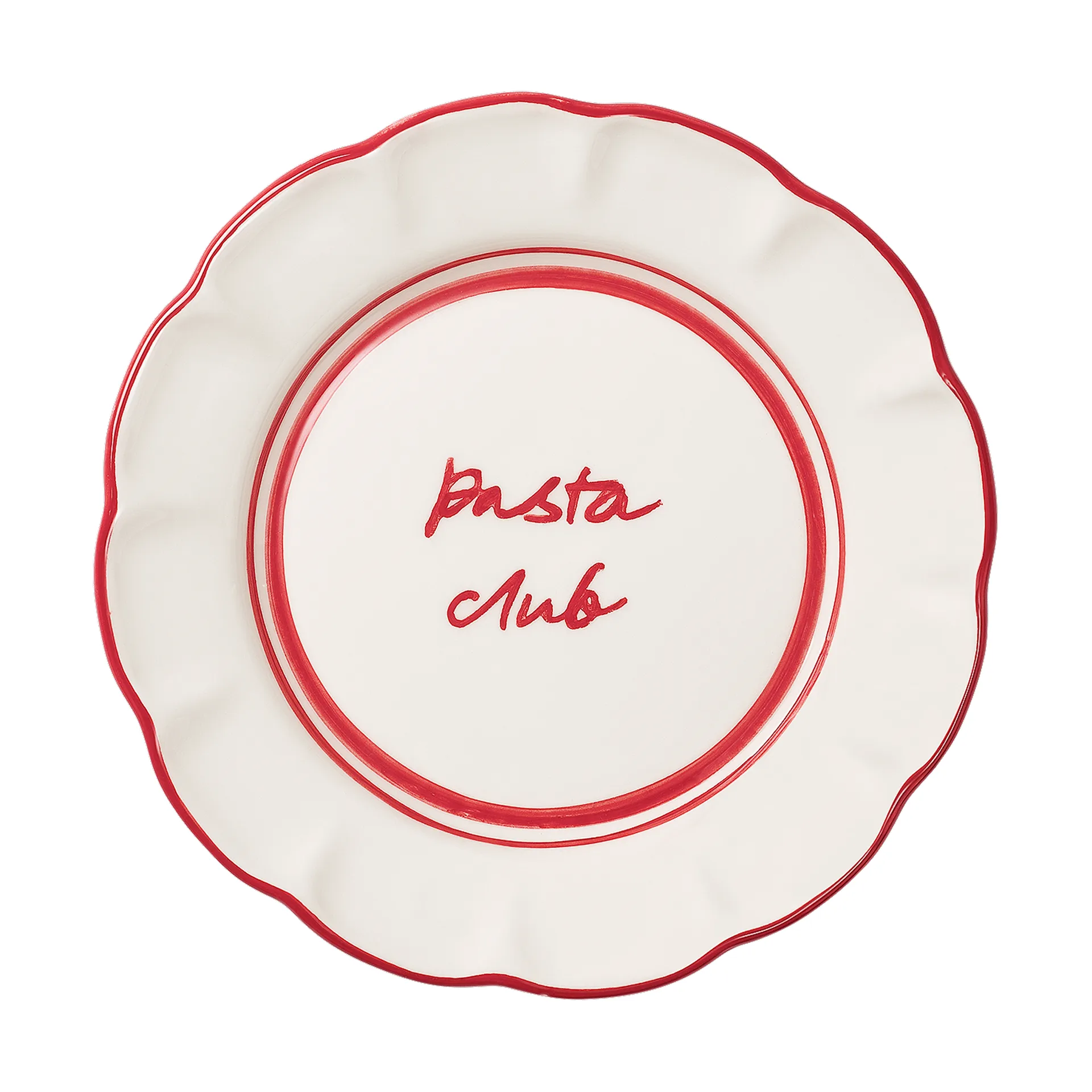 Bistro-salaattilautanen, Red, 21,5 cm Pick a Poppy