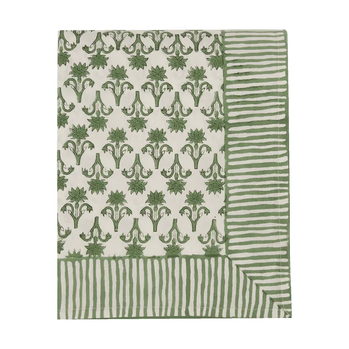Lily pöytäliina - Green, 350x150 cm - Pick a Poppy