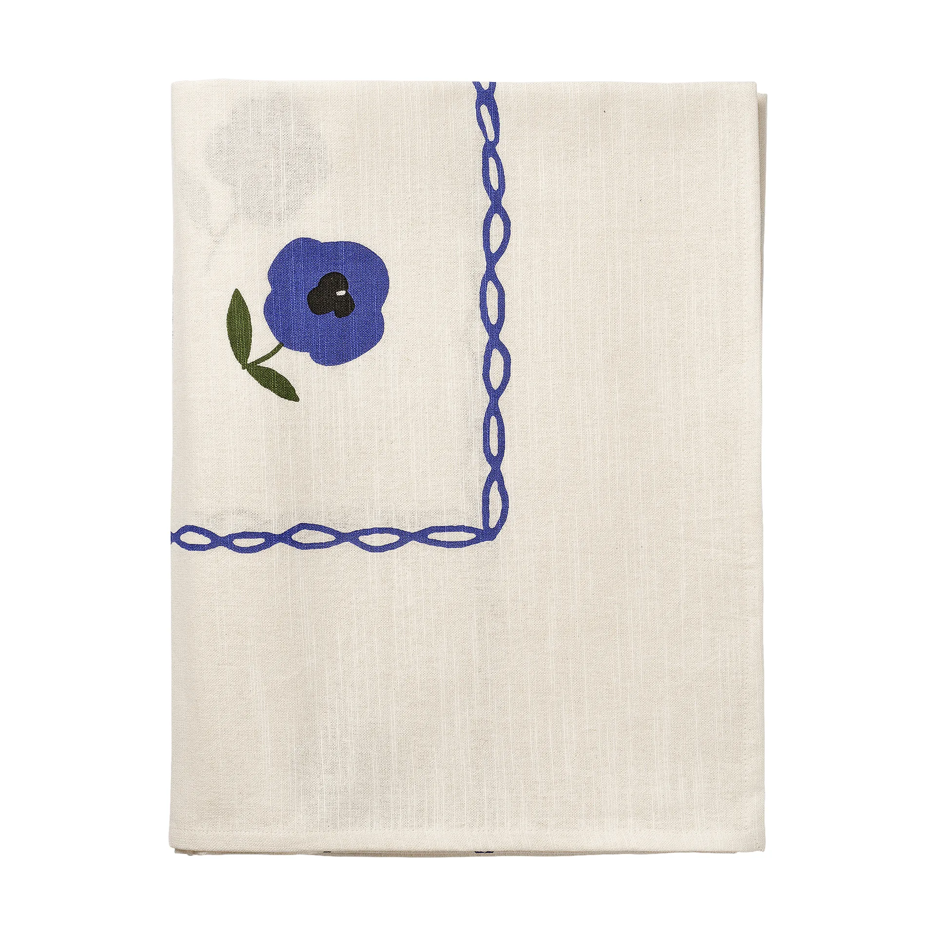 Madelen Möllard Pansy pöytäliina, Blue 250x150 cm Pick a Poppy
