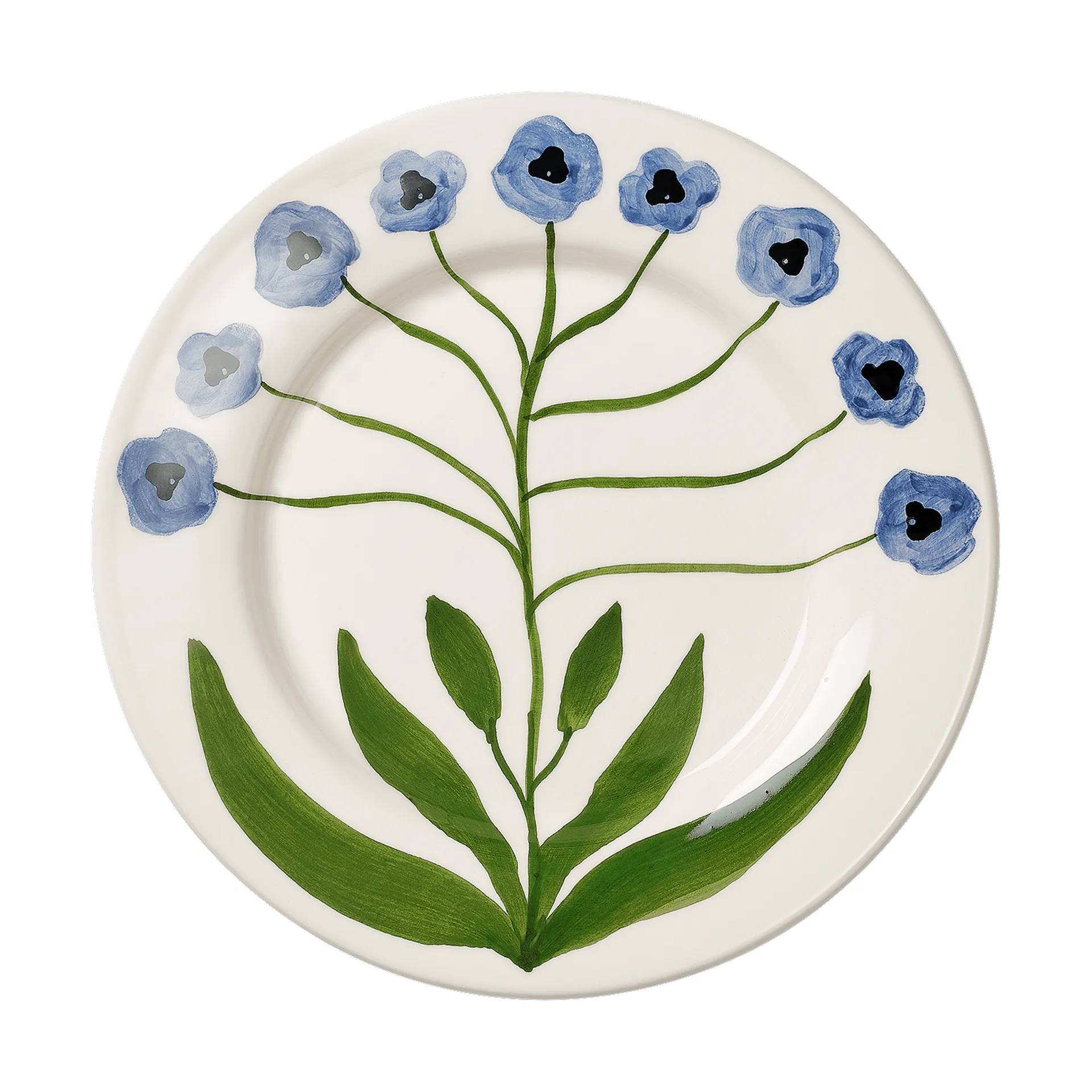 Madelen Möllard Pansy salaattiastia, Blue, 22 cm Pick a Poppy