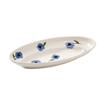 Madelen Möllard Pansy tarjoiluvati - Blue, Small, 22,5 cm - Pick a Poppy