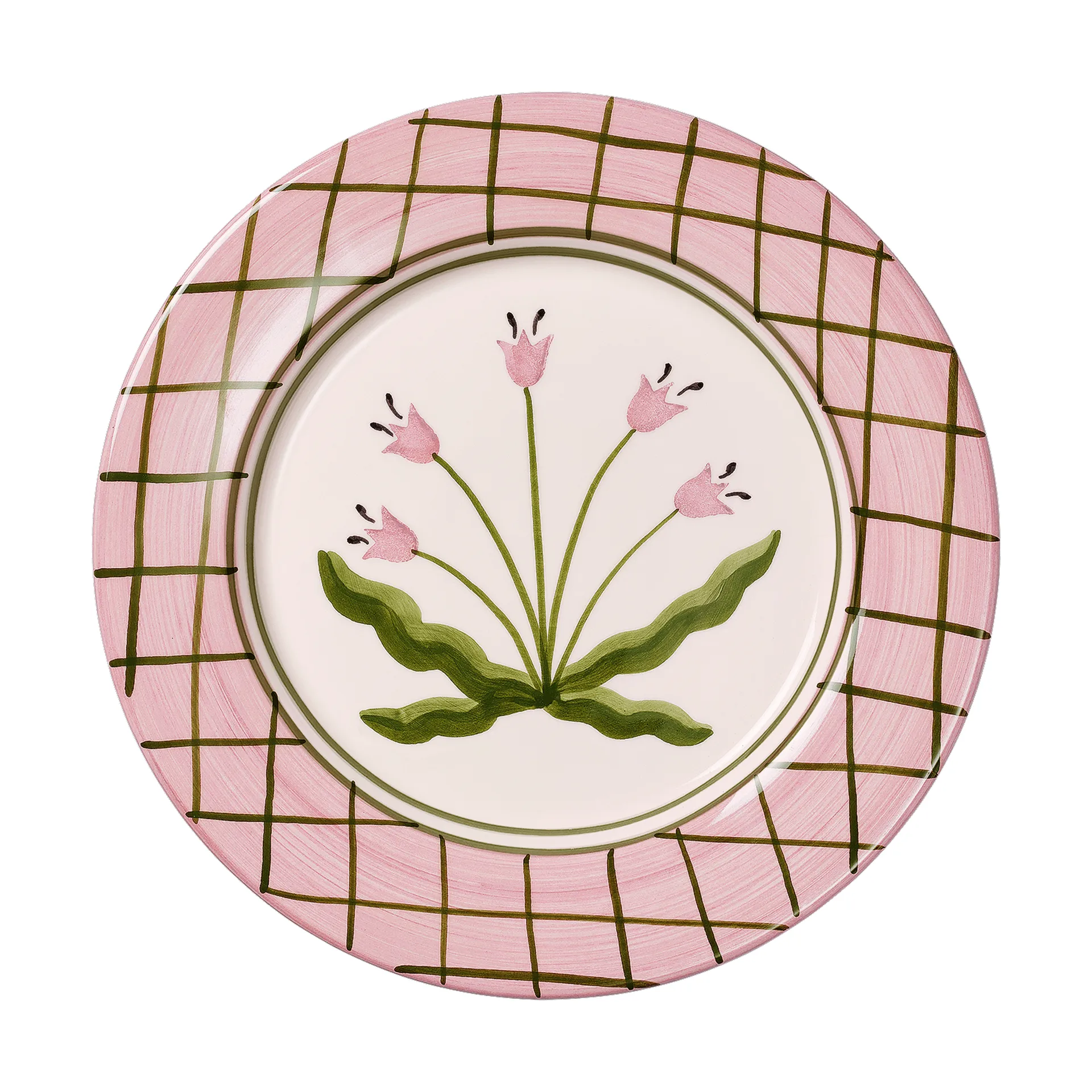 Madelen Möllard Tulip lautanen, Pink, 28 cm Pick a Poppy