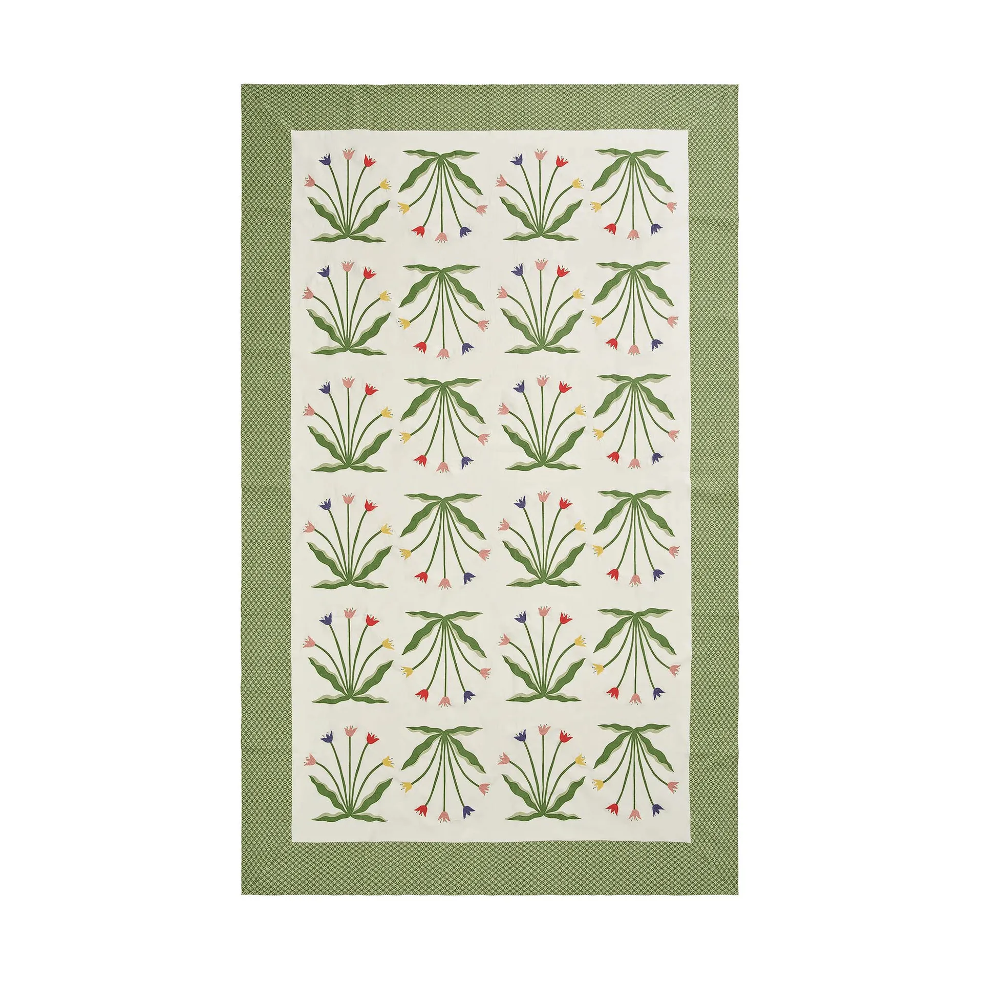 Madelen Möllard Tulip pöytäliina, Monivärinen, 350x150 cm Pick a Poppy