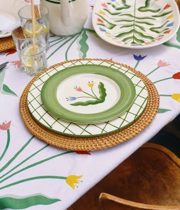 Madelen Möllard Tulip salaattiarkki - Vihreä, 22 cm - Pick a Poppy
