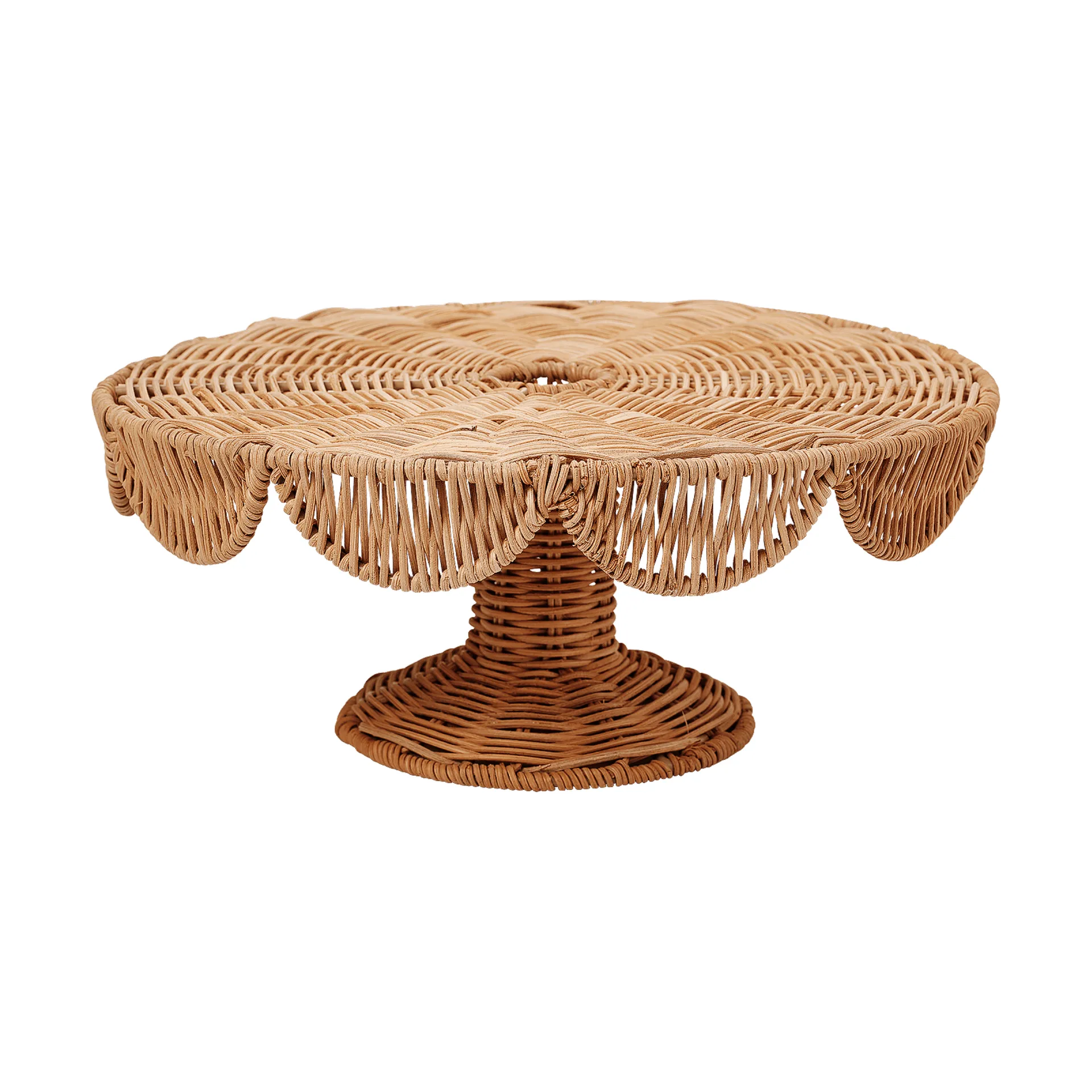 Scallop Cake tarjoiluvati, Natural, 30x12 cm Pick a Poppy