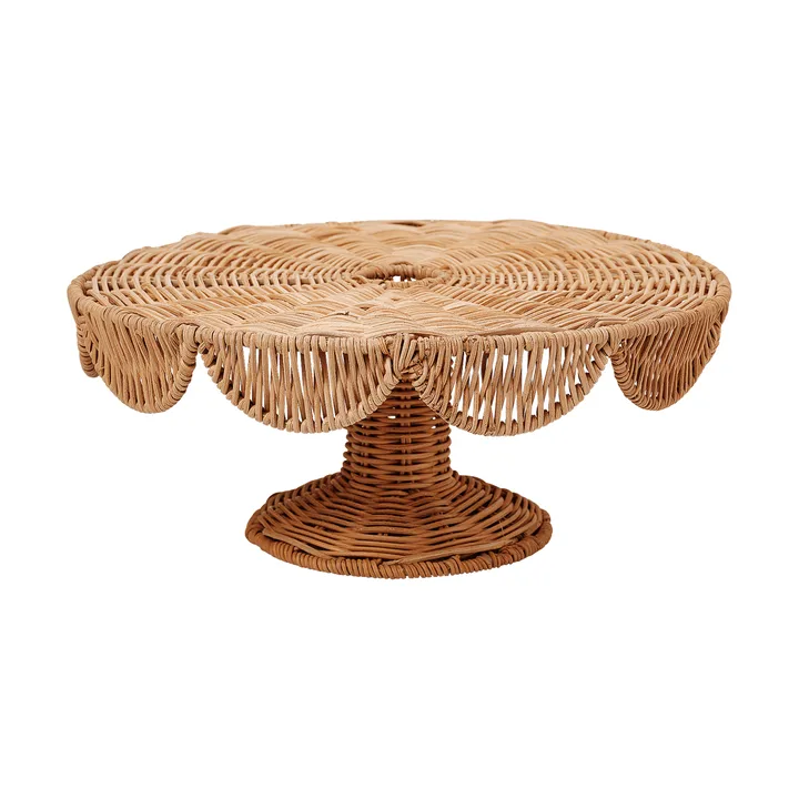 Scallop Cake tarjoiluvati - Natural, 30x12 cm - Pick a Poppy