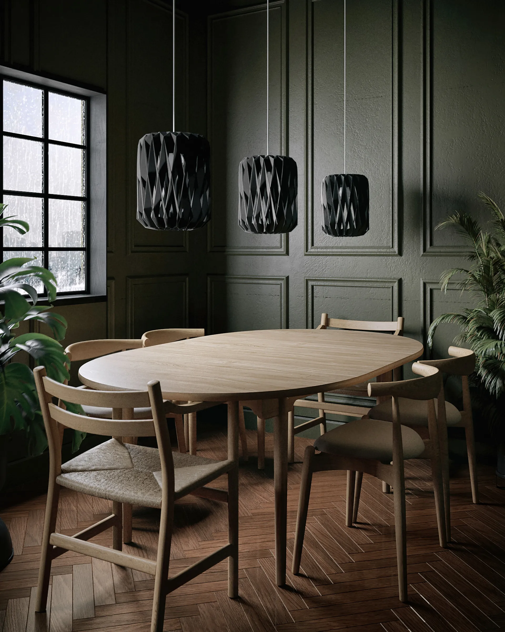 Pilke Signature hissivalaisin Ø18 cm, Musta Pilke