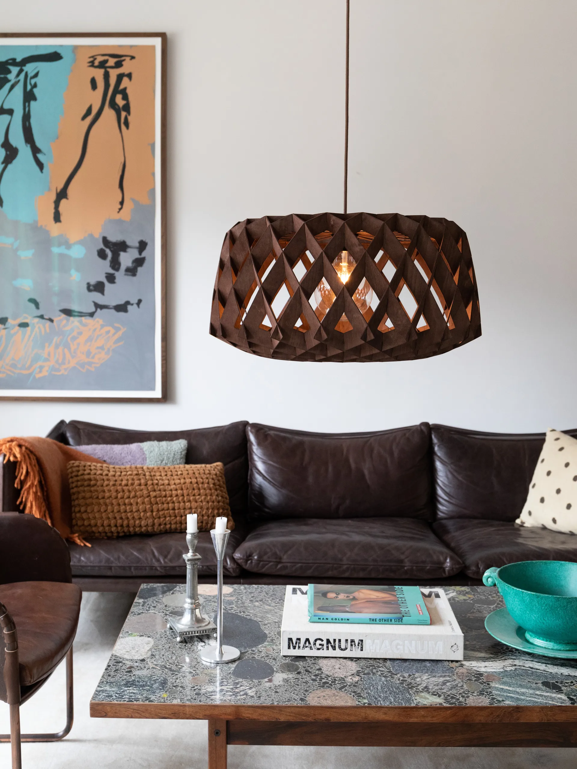 Pilke Signature hissivalaisin Ø60 cm, Ruskea Pilke