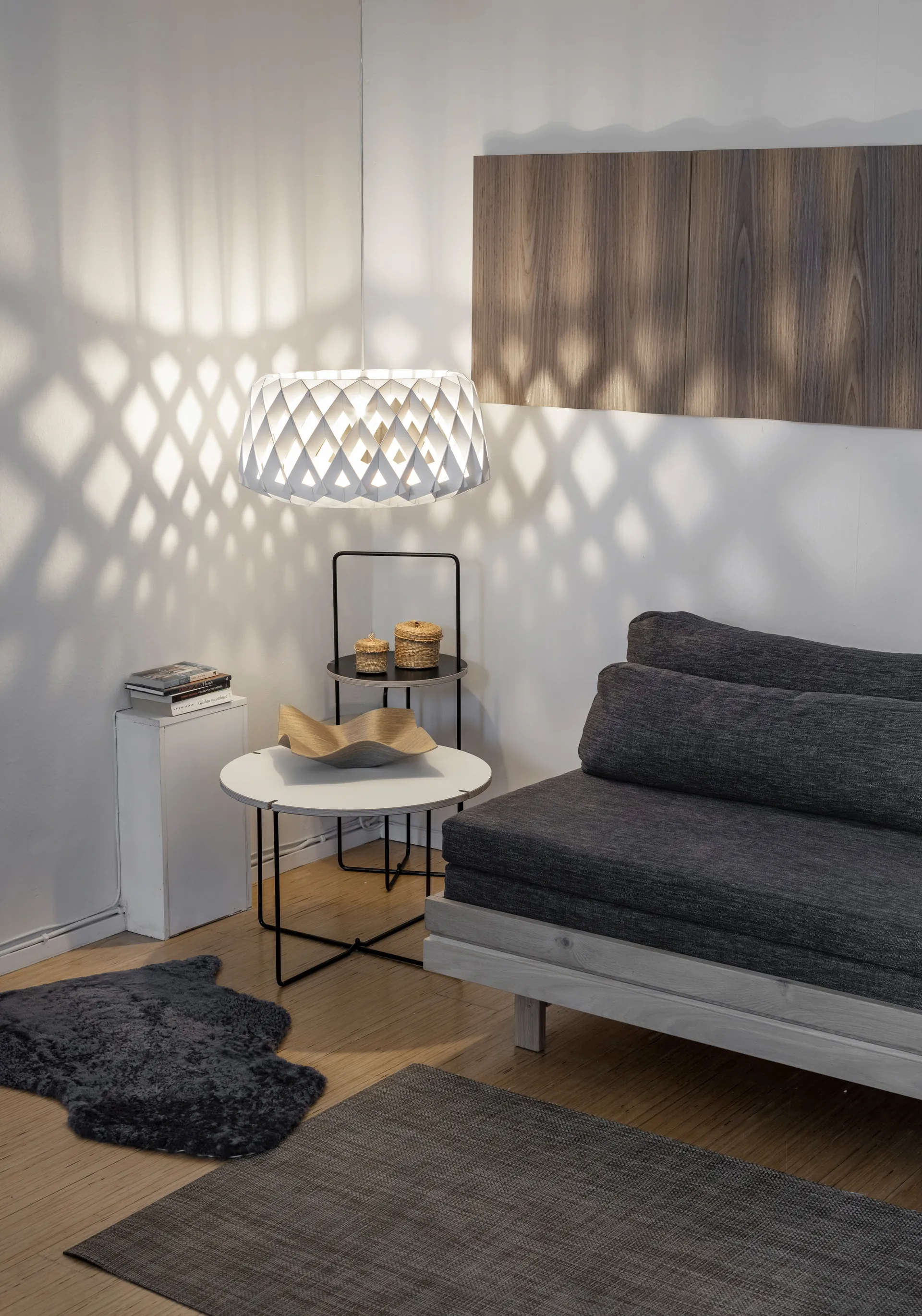 Pilke Signature hissivalaisin Ø60 cm, Valkoinen Pilke