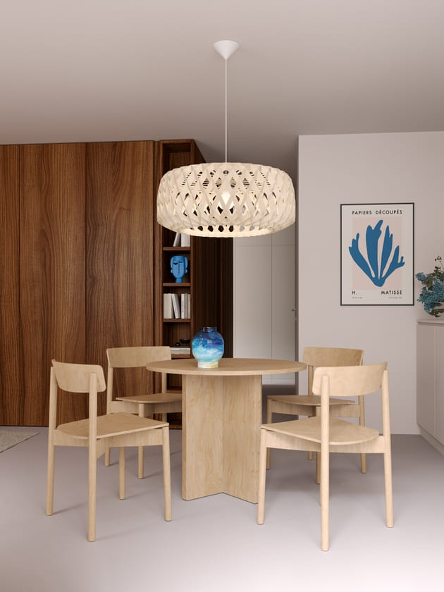 Pilke Signature hissivalaisin Ø80 cm, Pyökki Pilke