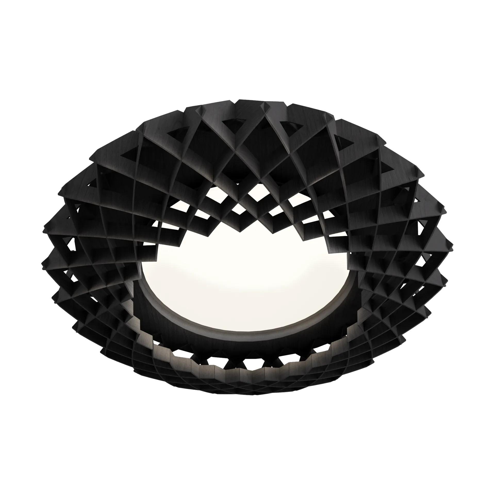 Pilke Signature plafondi Ø45 cm, Musta Pilke