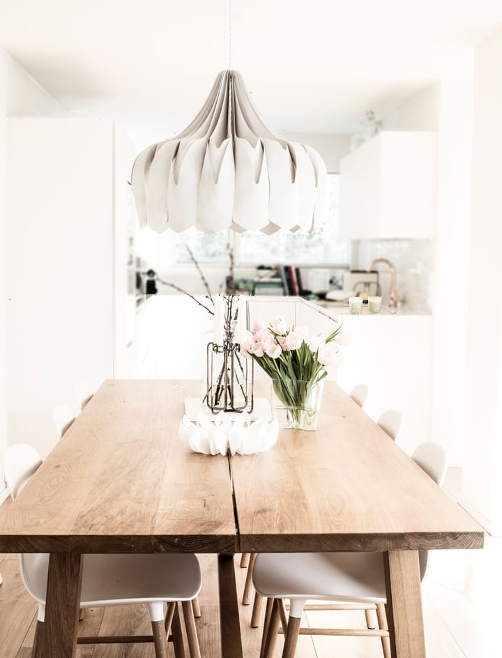 Pioni hissivalaisin L Ø52 cm, Valkoinen Pilke