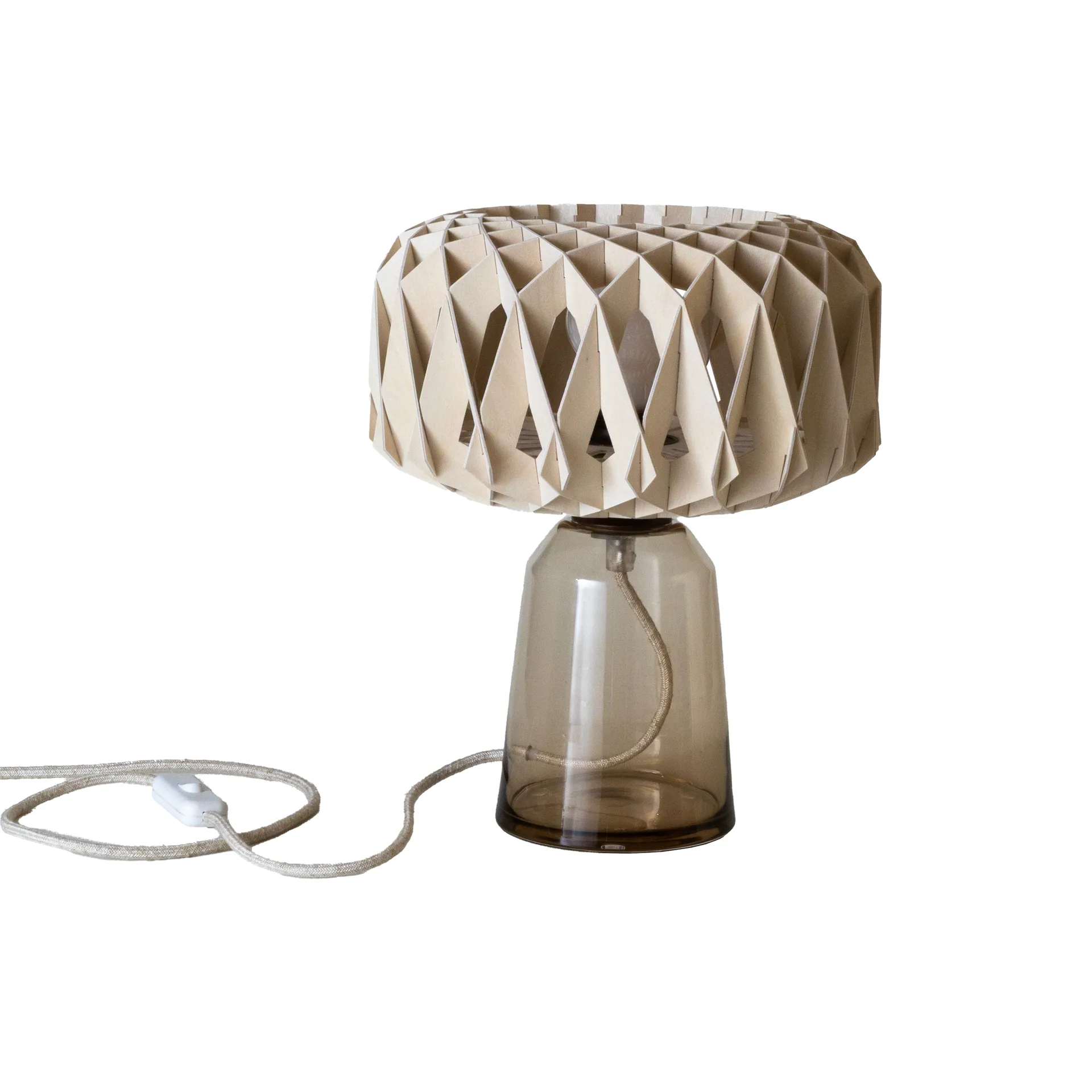 Signature 25 pöytälamppu, Amber-koivu, Ø28x34 cm Pilke