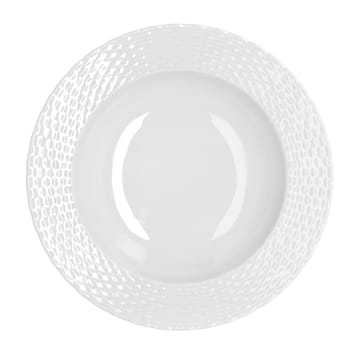 Basket syvä lautanen Ø 23 cm - Valkoinen - Pillivuyt