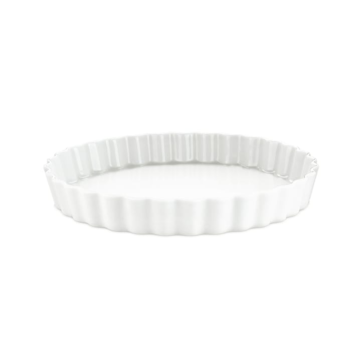 Pillivuyt-piirakkavuoka, pyöreä, valkoinen - Ø 24 cm - Pillivuyt