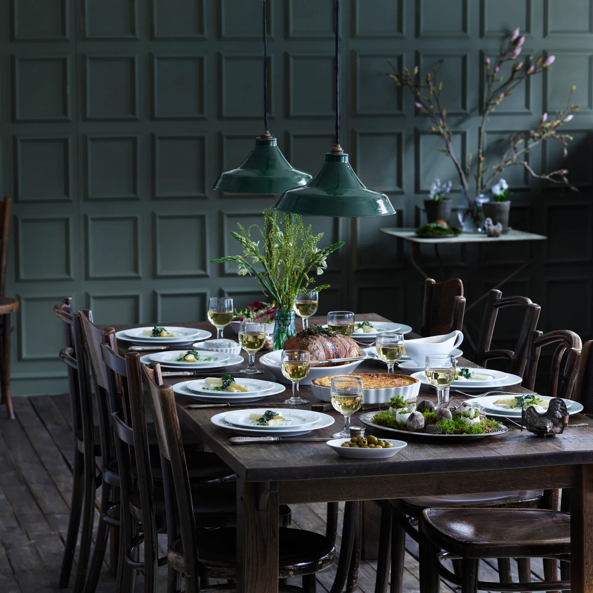 Pillivuyt-piirakkavuoka, pyöreä, valkoinen, Ø 29 cm Pillivuyt