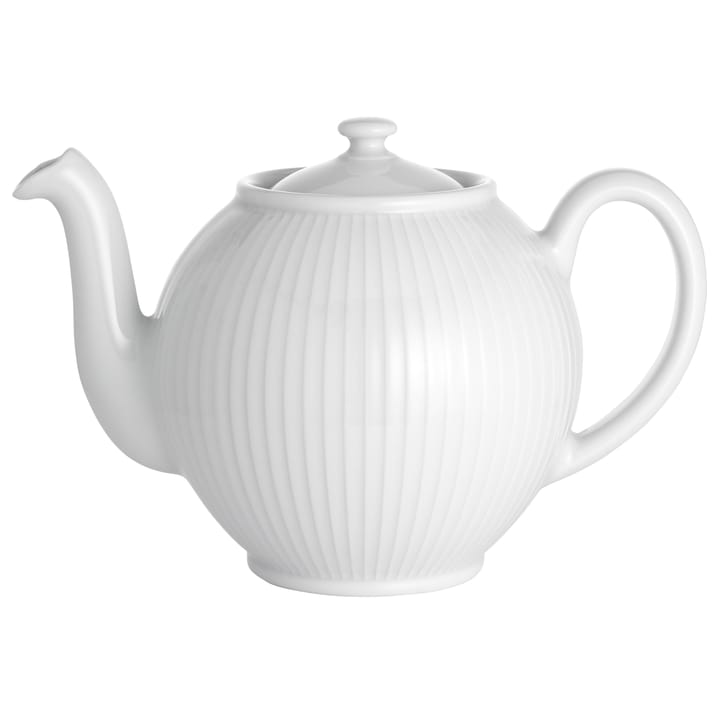 Plissé-teekannu 1.5 l - Valkoinen - Pillivuyt