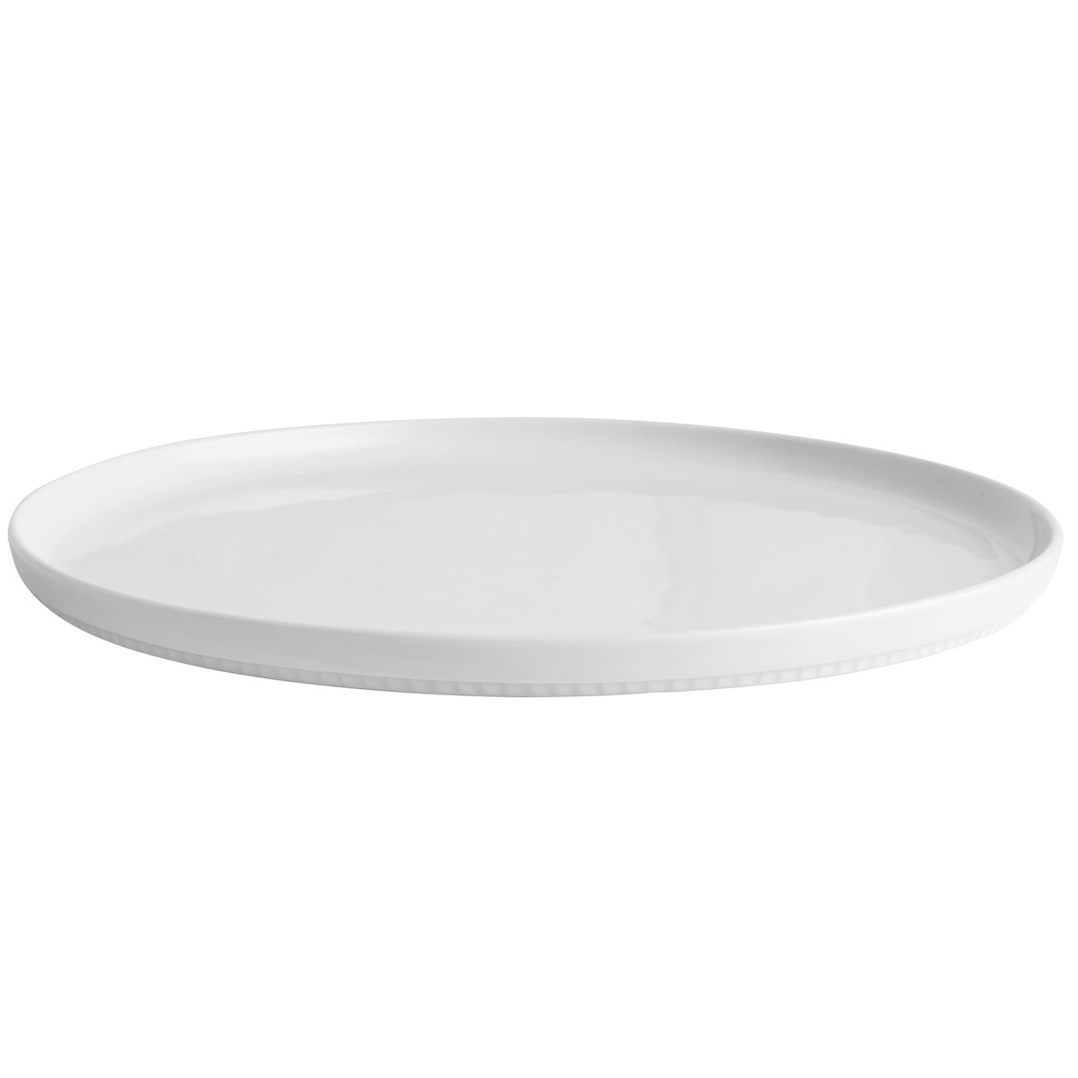 Pillivuyt Toulouse-lautanen, suorat reunat 26 cm Valkoinen