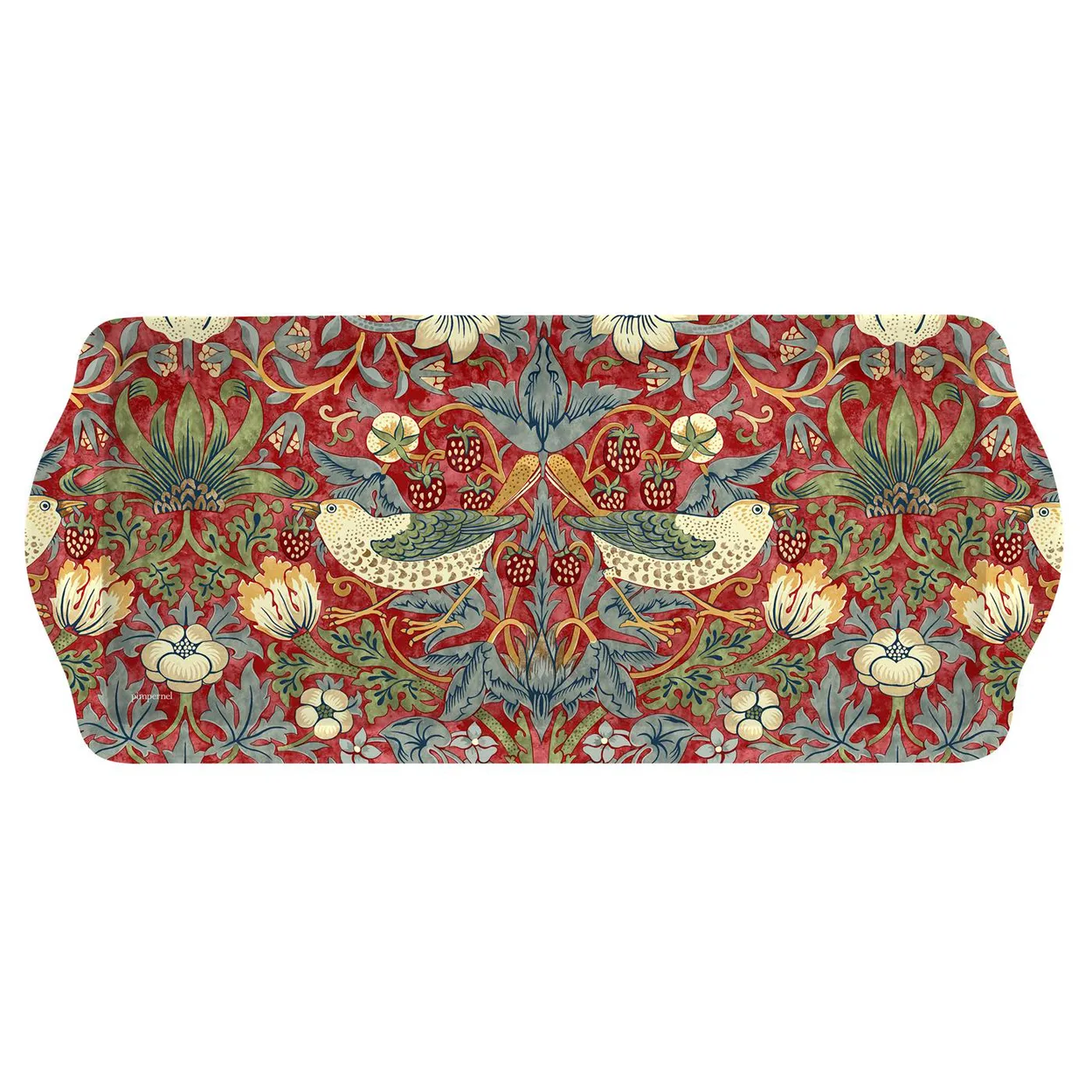 Pimpernel Strawberry Thief voileipätarjotin Punainen