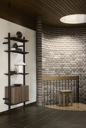 Pira G2 hyllyjärjestelmä W B Black/Walnut - Pira