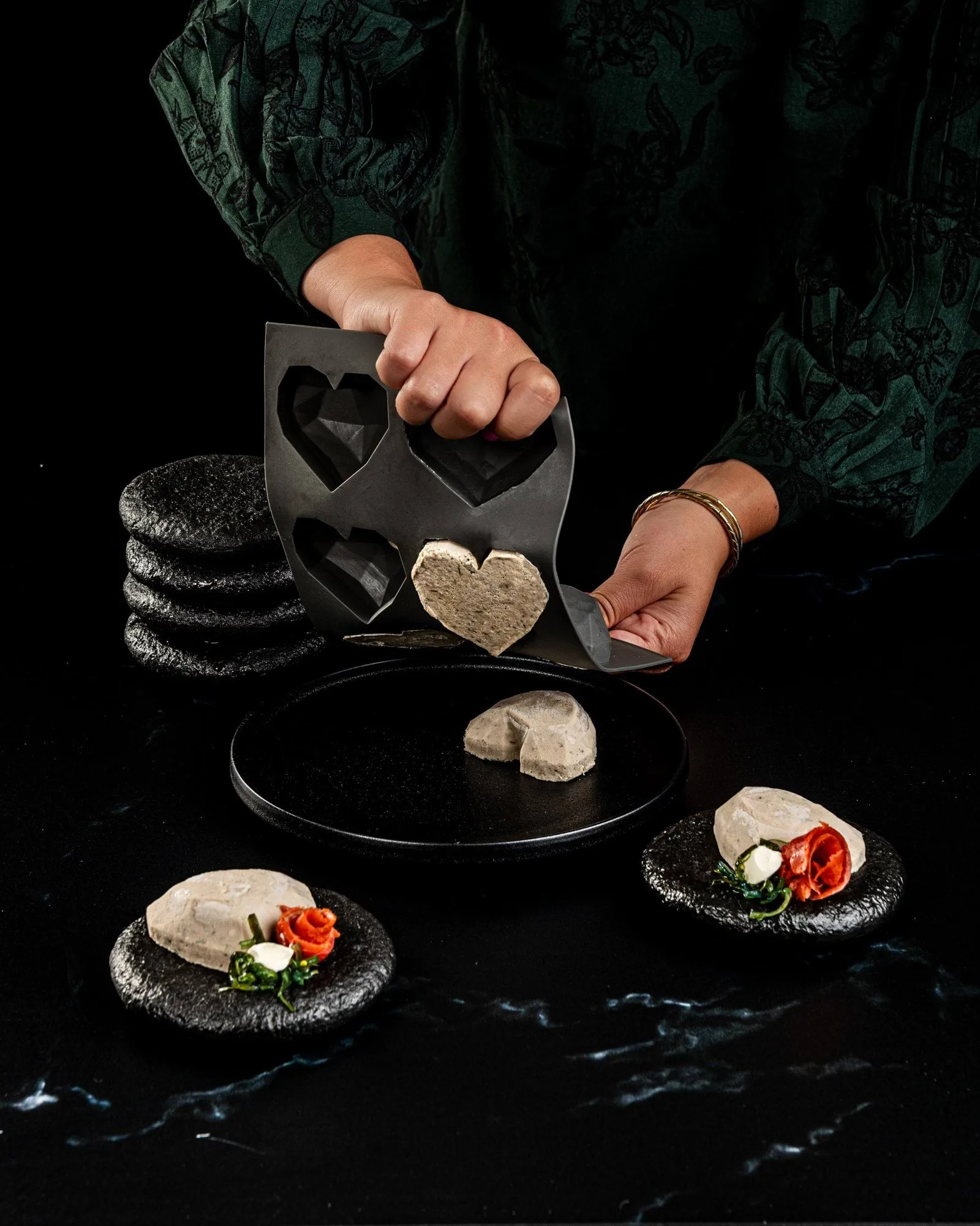Plate-it vuoat, Love At First Bite, silikoni, 3 kpl Plate It