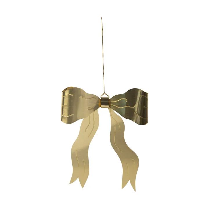 Bow-koristekappale. - Kulta - Pluto Design