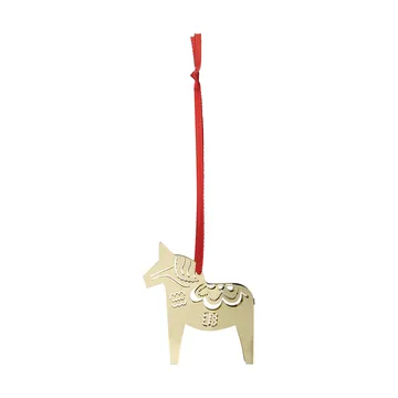 Christmas horse 3D joulukoriste - Kulta - Pluto Design