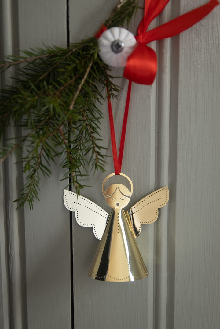Laulava enkeli joulukuusenkoriste - Kulta - Pluto Design