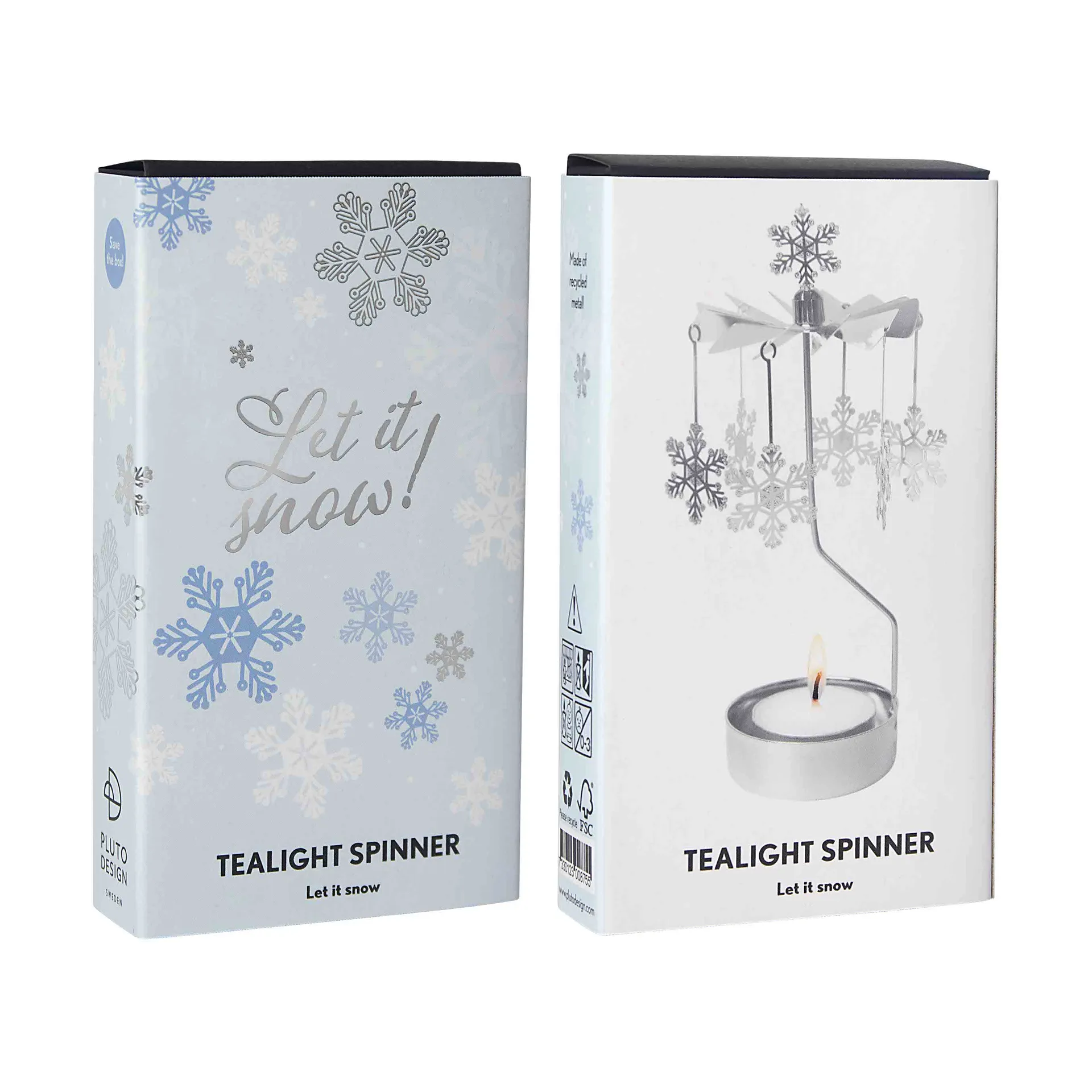 Let it snow enkelikello, Hopea Pluto Design