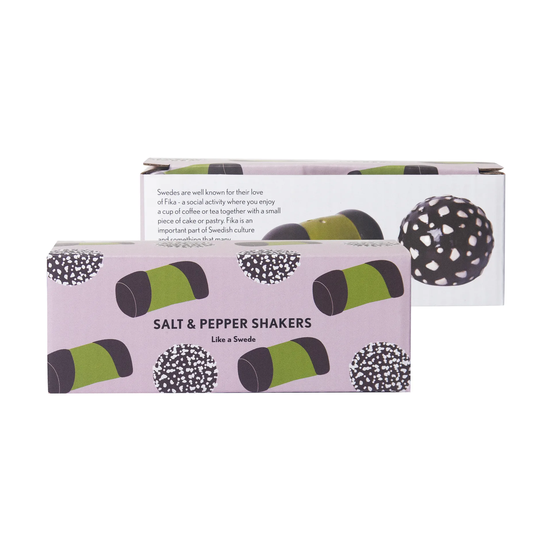 Like a swede suola & pippurisirottimet, Ruskea-vihreä-valkoinen Pluto Design