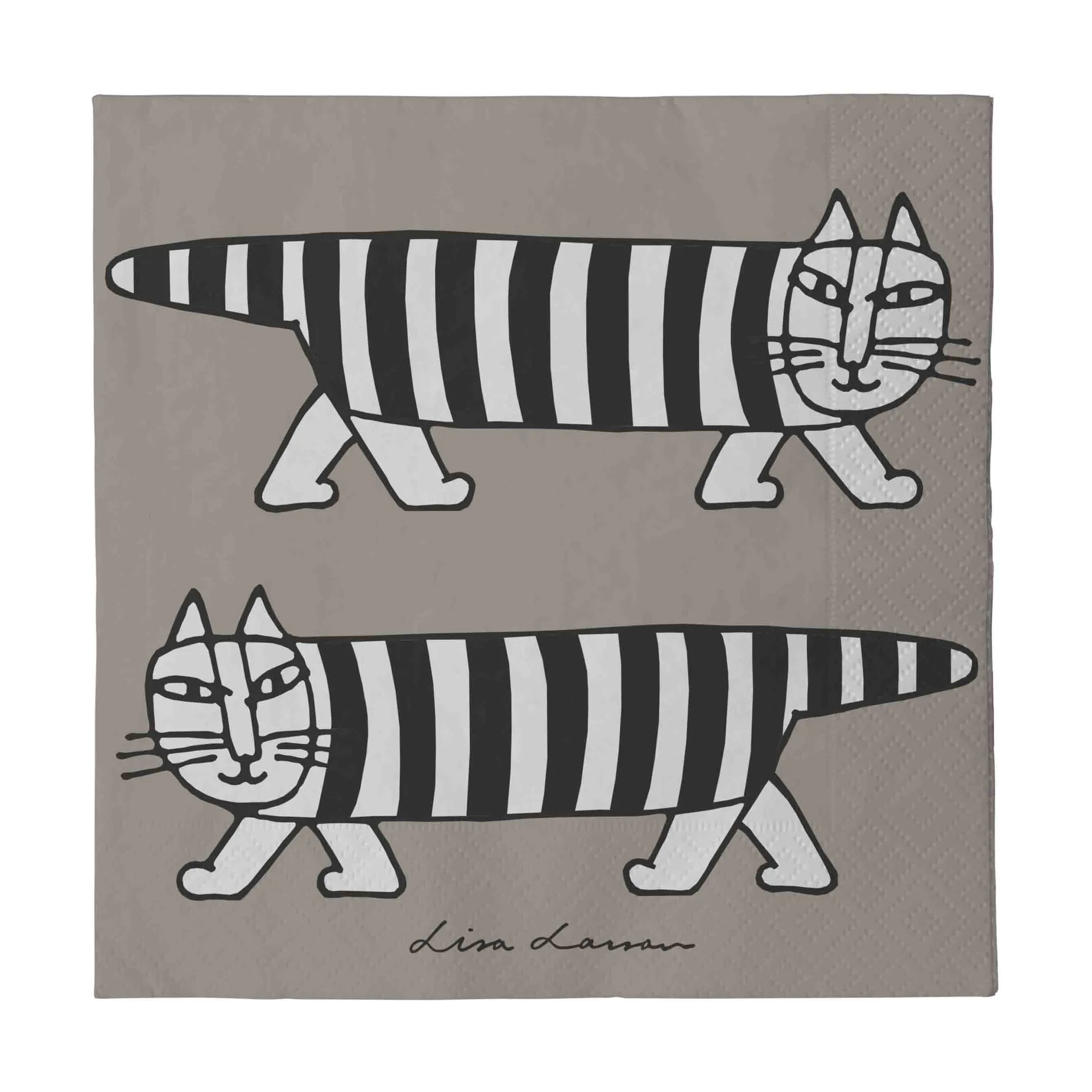 Lisa Larsson Mikey lautasliinat 24-pack, Harmaa Pluto Design