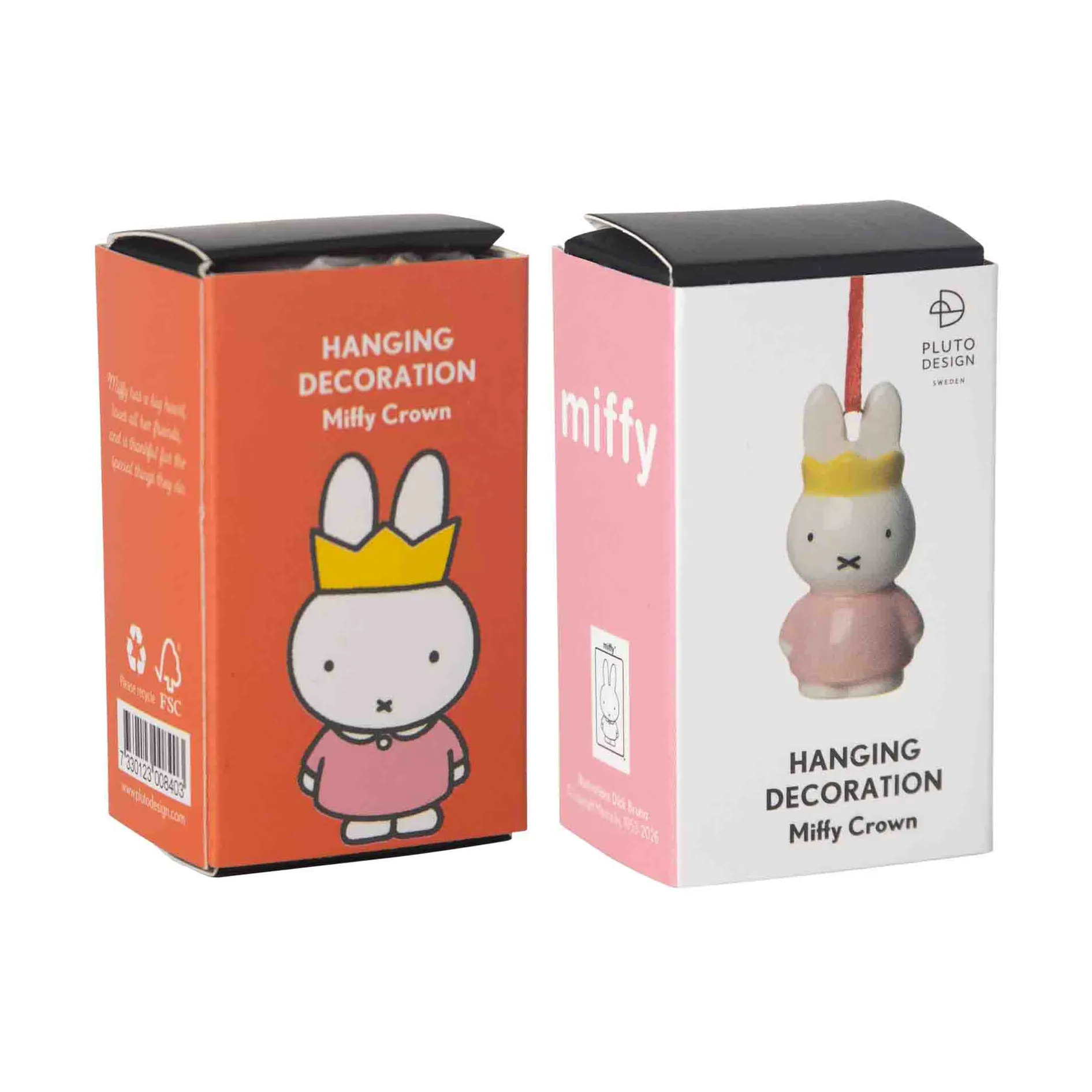 Miffy koriste riippuornamentti, Miffy kruunu Pluto Design