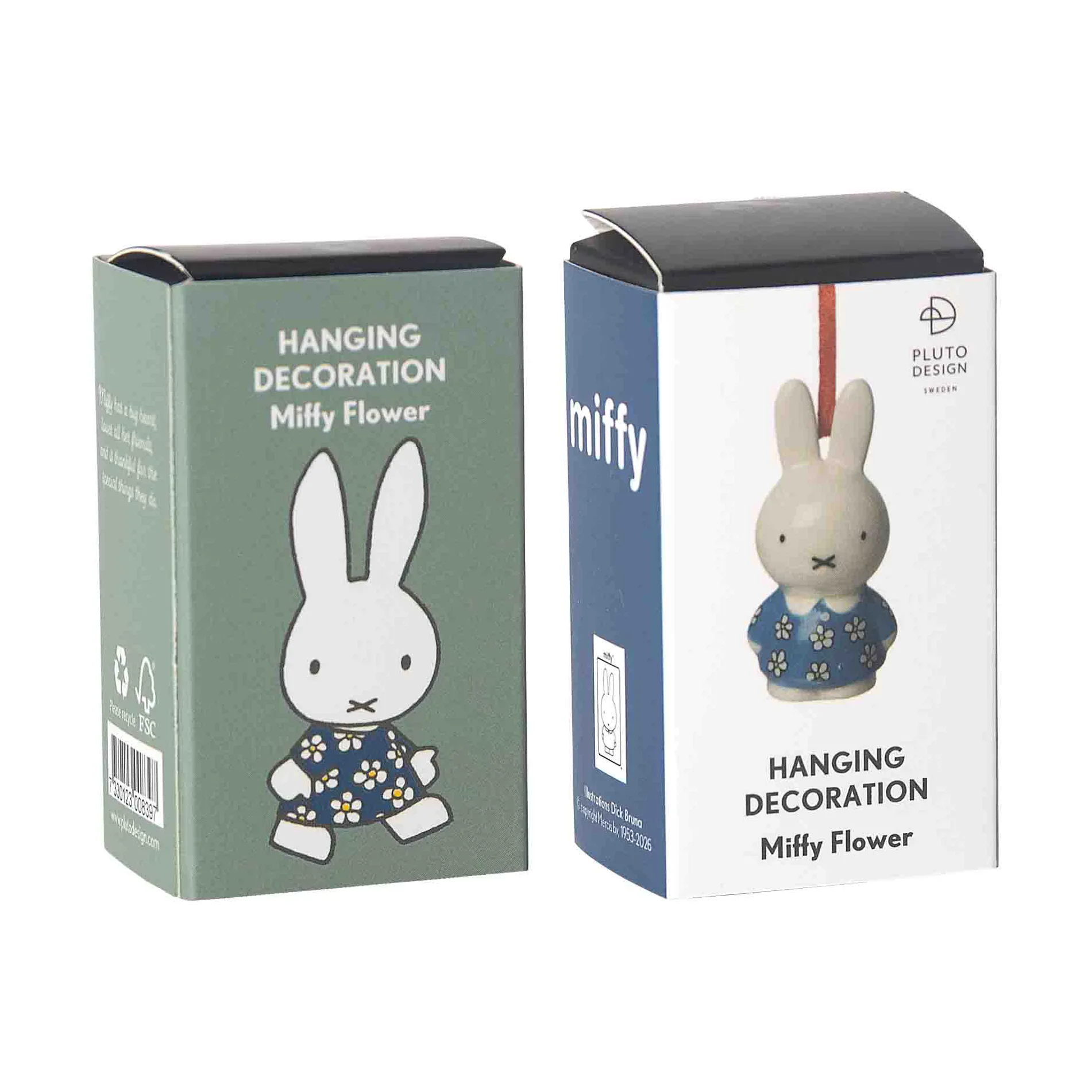 Miffy koriste riippuornamentti, Miffy kukka Pluto Design