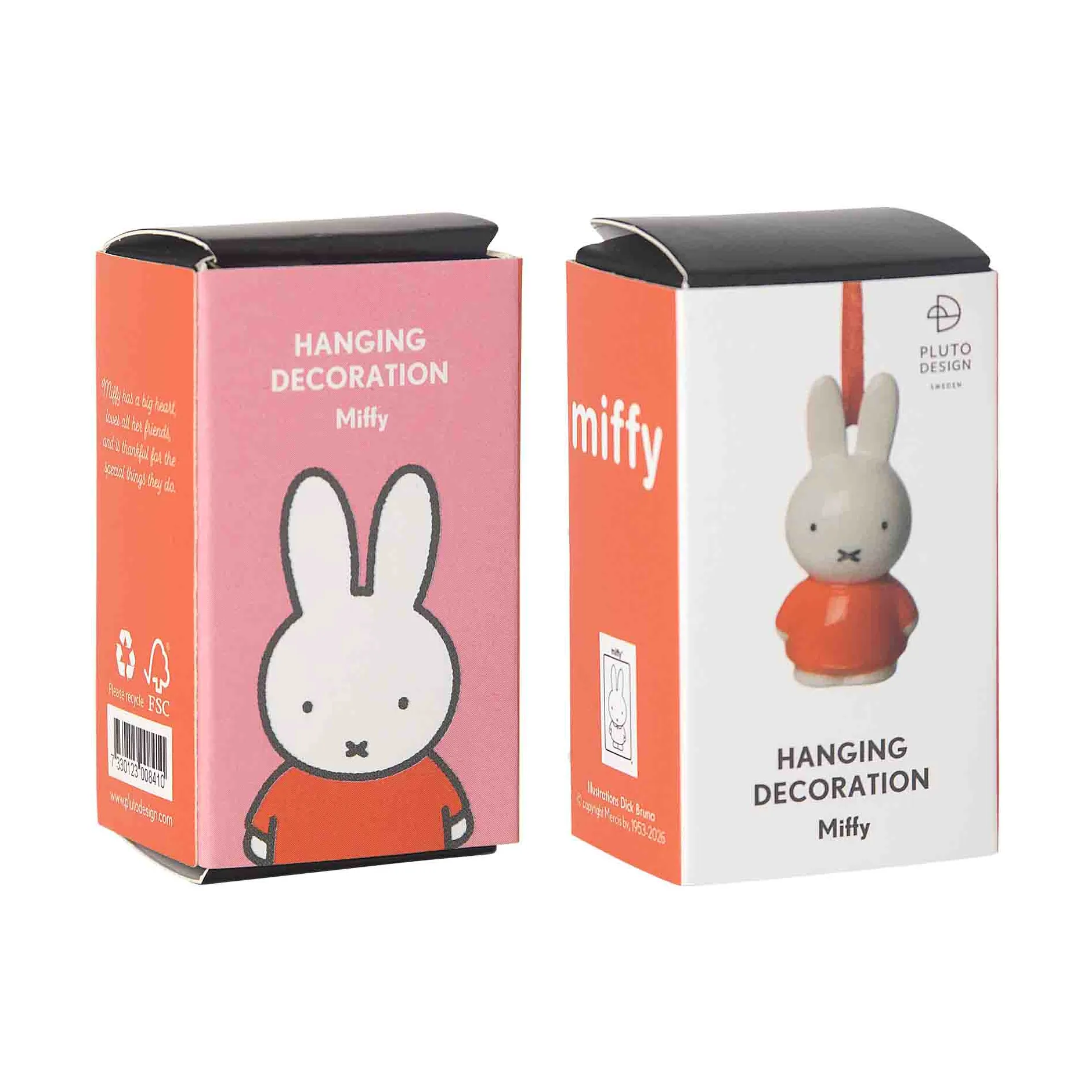 Miffy koriste riippuornamentti, Miffy Pluto Design