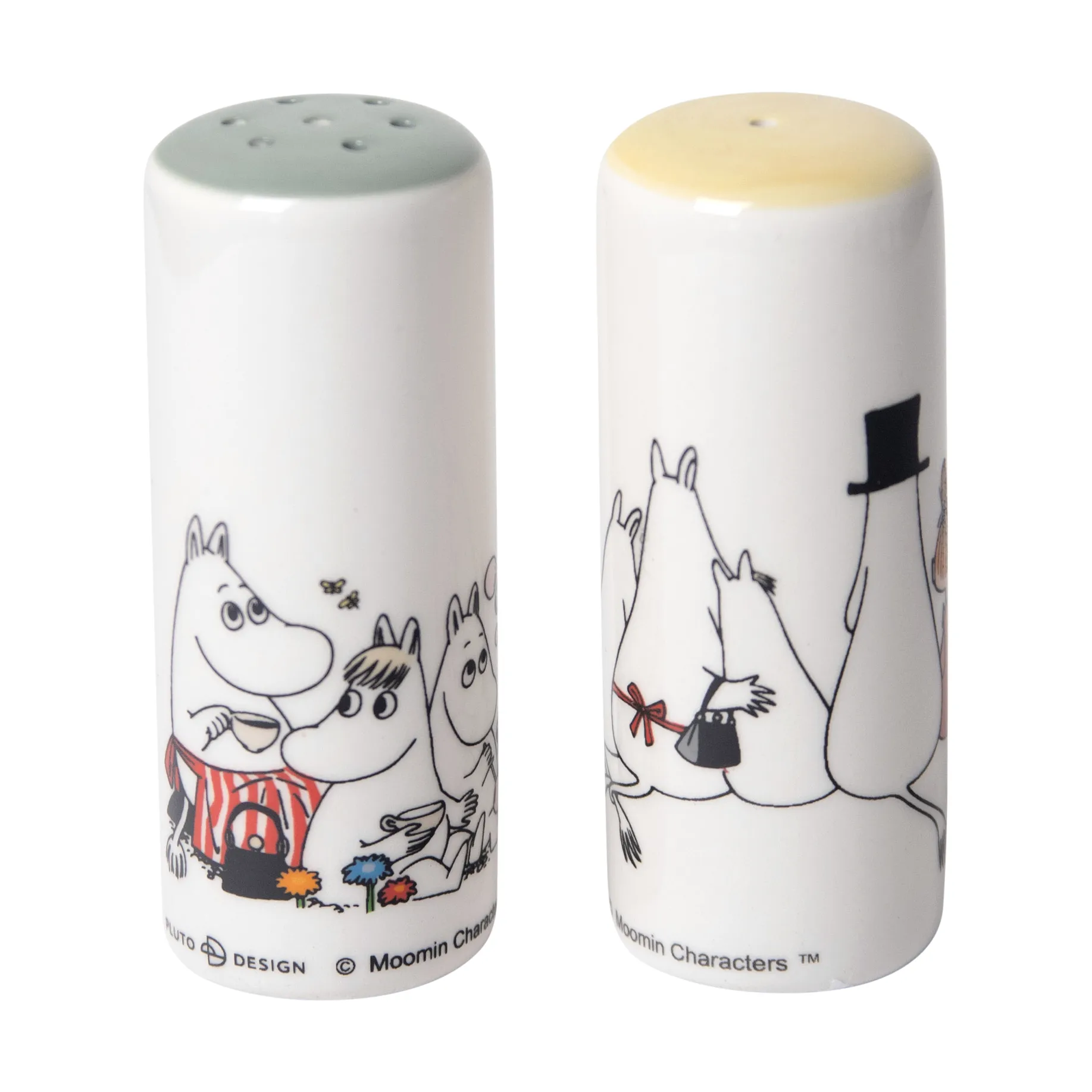 Moomin love suola & pippurisetti., Valkoinen-multi Pluto Design