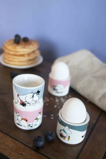 Mumin munakuppi 4 osaa - Muumi talvi - Pluto Design