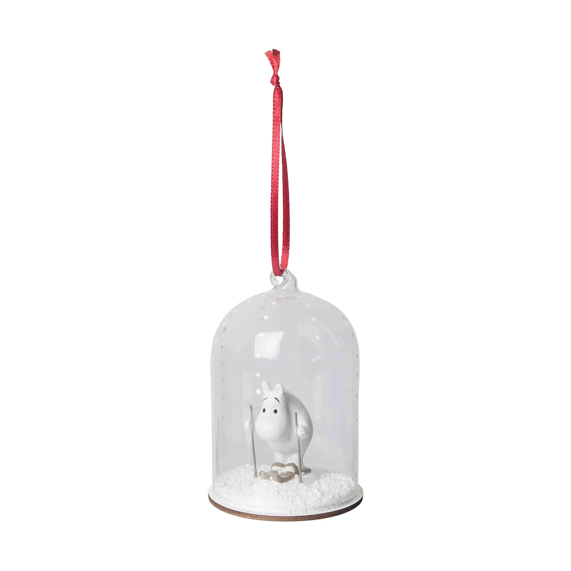 Muumi lumisadepallo joulukoriste, Muumi Pluto Design