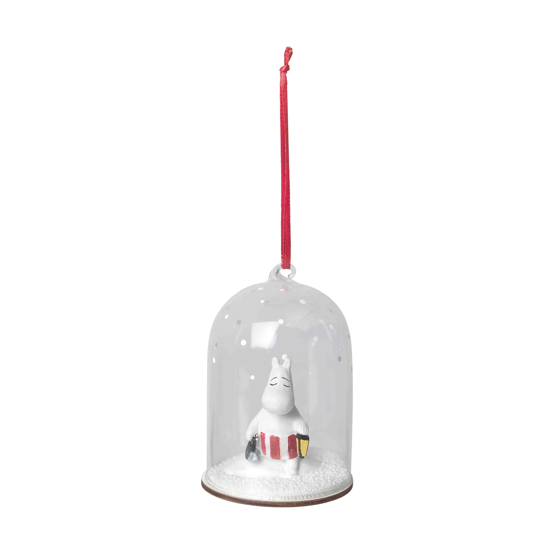 Muumi lumisadepallo joulukoriste, Muumimamma Pluto Design