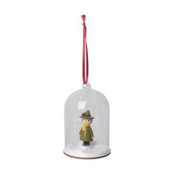 Muumi lumisadepallo joulukoriste - Nuuskamuikkunen - Pluto Design
